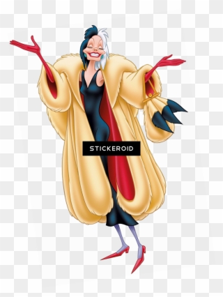 Cruella De Vil Cartoons Disney Clipart