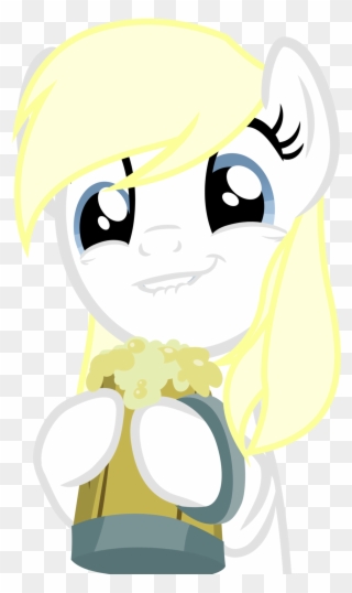 An-m, Cider, Earth Pony, Female, Hoof Hold, Lip Bite, Clipart