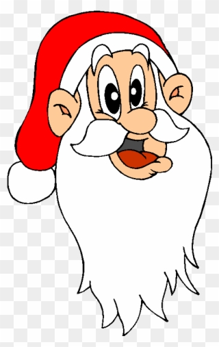 Clip Art Cliparts Natal Com Barba - Png Download