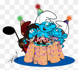 Happysmurfday, Teensmurffreak Clipart