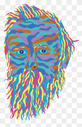 But This Image Reminded Me Of A Hippie Or Homeless Clipart