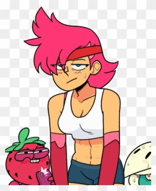 Red Action Ok Ko Hentai Clipart