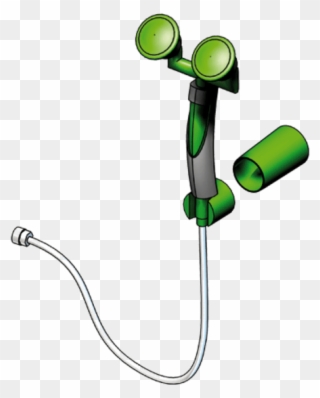 Classicline Hand Held Eye Shower, Two Spray Heads 45°, Clipart