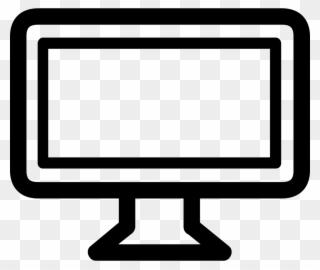 Frontal Tv Monitor Svg Png Icon Free Clipart