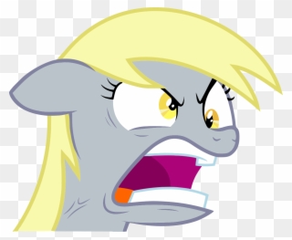 Derpy Hooves Pony Yellow Nose Facial Expression Mammal Clipart