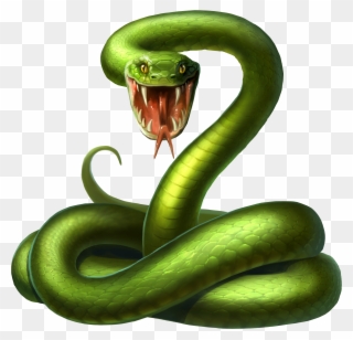 Snake Android Illustration Green Clipart