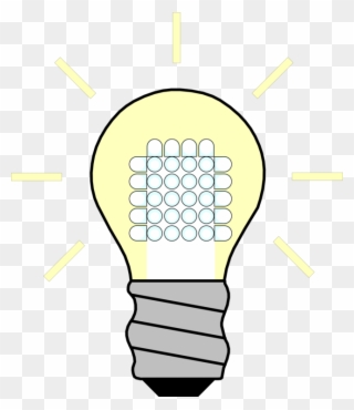Incandescent Light Bulb Led Lamp Light-emitting Diode Clipart