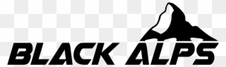 Banner Black Alps Clipart