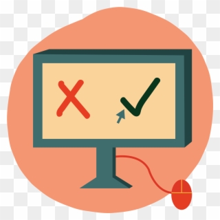 Online Courses Due To Their Convenience Clipart