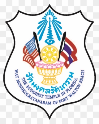 Wat Mongkolratanaram Of Fort Walton Beach Clipart