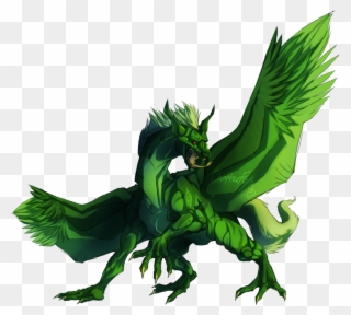 I Am The Green Dragon Weasyl Clipart