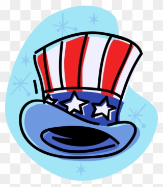 Vector Illustration Of Independence Day 4th Of July Clipart