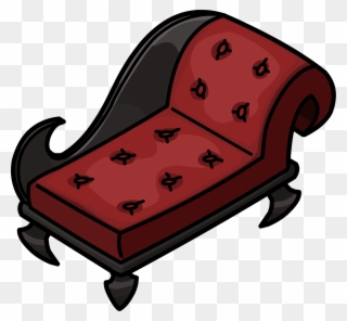 Batty Chaise Lounge Clipart