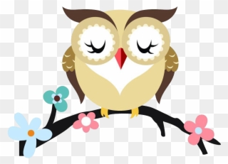 Owl Cartoon Branch Royalty Free Royaltyfree Transprent Clipart