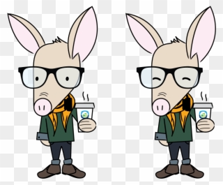 He's A Goofy And Fun Aardvark, Based Out In Portland, Clipart