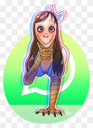 What If Momo Just Wanted To Be A Normal Bird Harpy Clipart