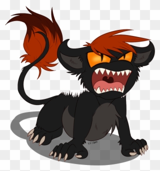 The Imp Goes "reeeeeeeeeeeeeee" Clipart