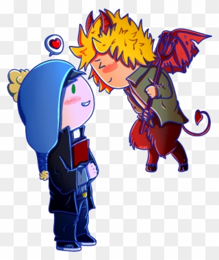 Youth Pastor Craig And Imp Tweek Because I Love Them Clipart