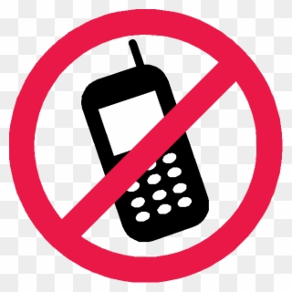 The Mobile Phones May Not Be Used In Any Areas Of The Clipart