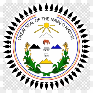 Navajo Nation Seal Clipart Great Seal Of The Navajo - Png Download