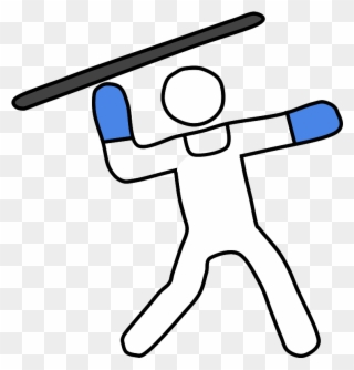 Javelin Thrower, Javelin Clipart