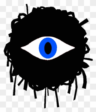 Shadow Tentacles Blue Eye Clipart