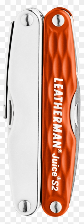 Leatherman Juice S2 Multi-tool, Red, Closed View Clipart