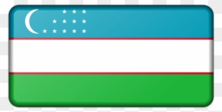 Flag Of Uzbekistan Clipart