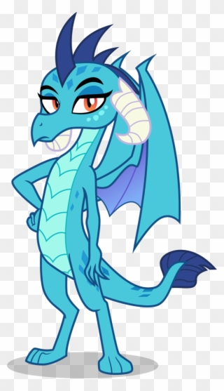 Tomfraggle, Dragon, Dragoness, Female, Princess Ember, Clipart