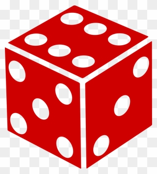 Dice Clipart - 6 Sided Dice Png Transparent Png