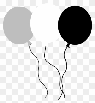 Balloon At Getdrawings Com Free For Personal - Balloons White Vector Png Clipart