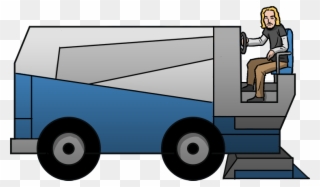 Create Your Own Big Game Halftime Disaster Scenario - Zamboni Clipart - Png Download