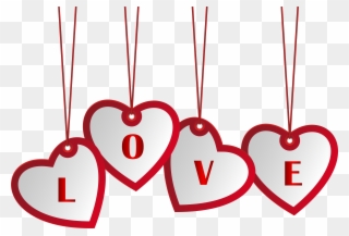 Clipart Hearts Banner - 5'x7'area Rug - Png Download
