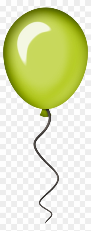 Фото, Автор Ladylony На Яндекс - Birthday Balloon Green Png Clipart