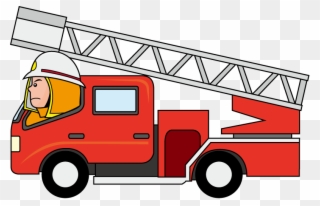 Clip Art Firetruck Cartoon Clipartix - Fire Truck Cartoon Png Transparent Png