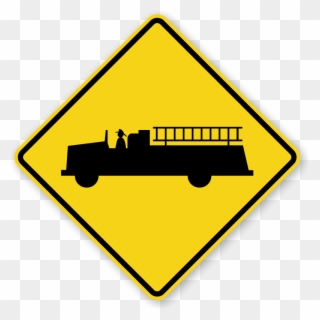 Emergency Vehicle Traffic Sign Clipart