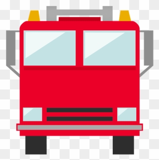Fireman Clipart Spray Hose - Fire Truck Icon Png Transparent Png