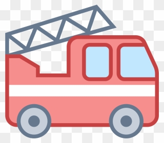 High Quality Picture, - Fire Engine Png Fire Truck Icon Clipart