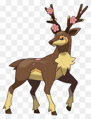 "ohhh New Guy, Huh" Klaude Had Let Himself Grow, Now - Sawsbuck Pokemon Clipart