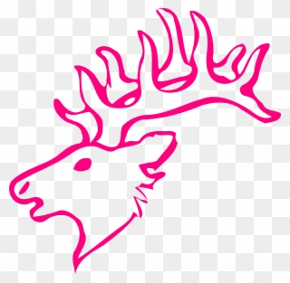 Draw A Easy Deer Clipart