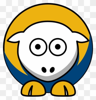 Sheep - Chattanooga Mocs - Team Colors - College Football Clipart