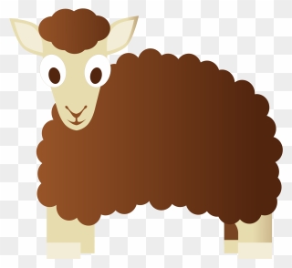 Download Free High-quality - Clip Art Brown Sheep - Png Download