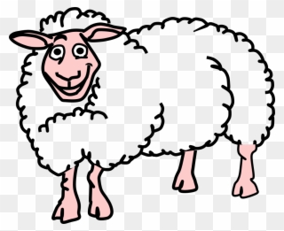 Animl Clipart Sheep - Clip Art Of Farm Animals - Png Download