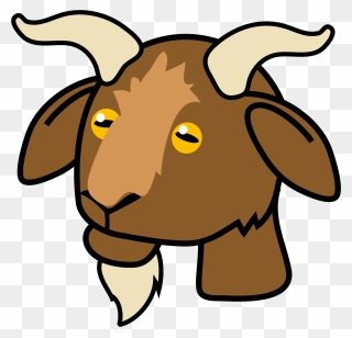 Download Goat Svg Icon Clipart Goat Clip Art Goat Nose - Goat Face Clip Art - Png Download