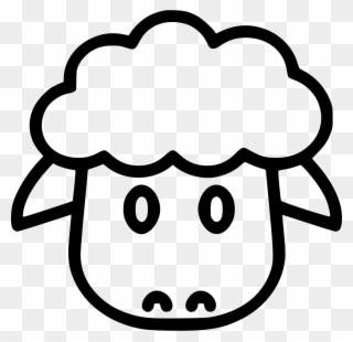 Sheep Face Png Clipart