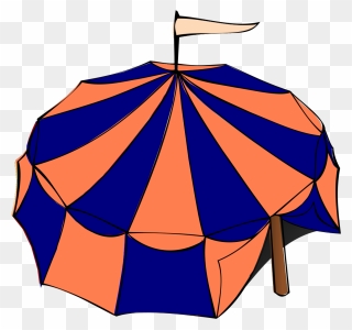 Tent Clipart Canopy - Circus Tent Clip Art - Png Download