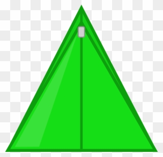 Tent Clipart Triangle Object - Triangle Split Into 3 - Png Download