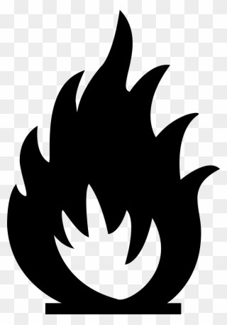 Camp Fire Clipart Api - Flame Safety Symbol - Png Download