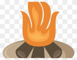 Campfire Clipart Church - Woodland Campfire Clipart - Png Download