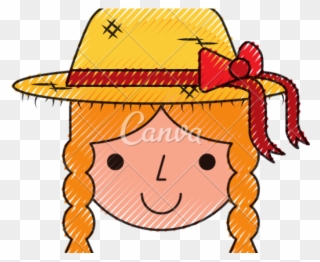 Cowboy Hat Clipart Chinese Farmer - Hat - Png Download